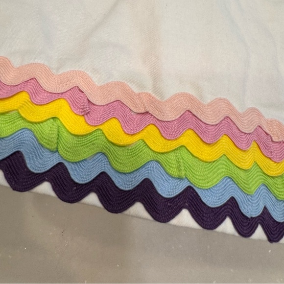 STORIA DRESS / RICK RACK SWIM COVER-UP FLUTTER SLEEVE NWT SZ M - Picture 3 of 12